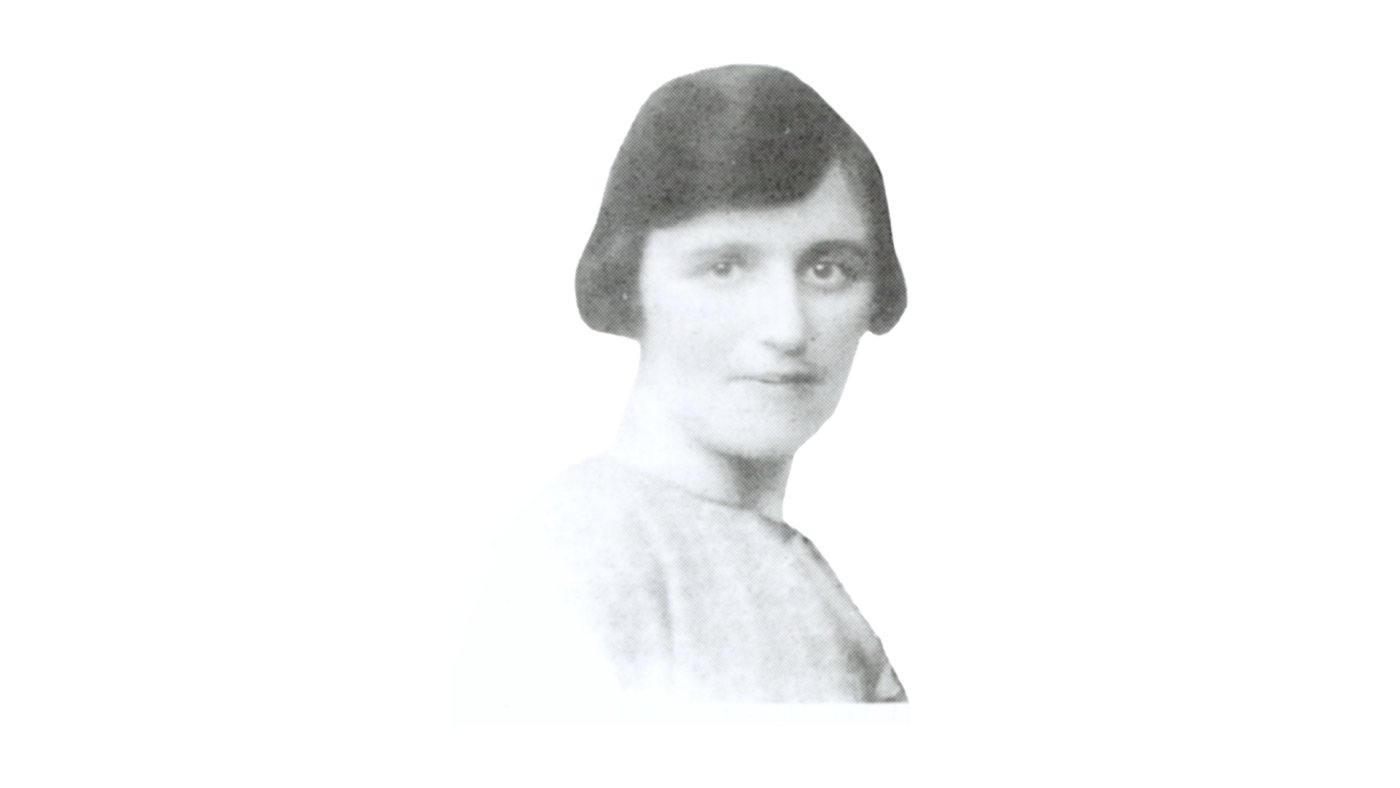 Ungdomsbilete av Anna Karina Stang (1899-1996).