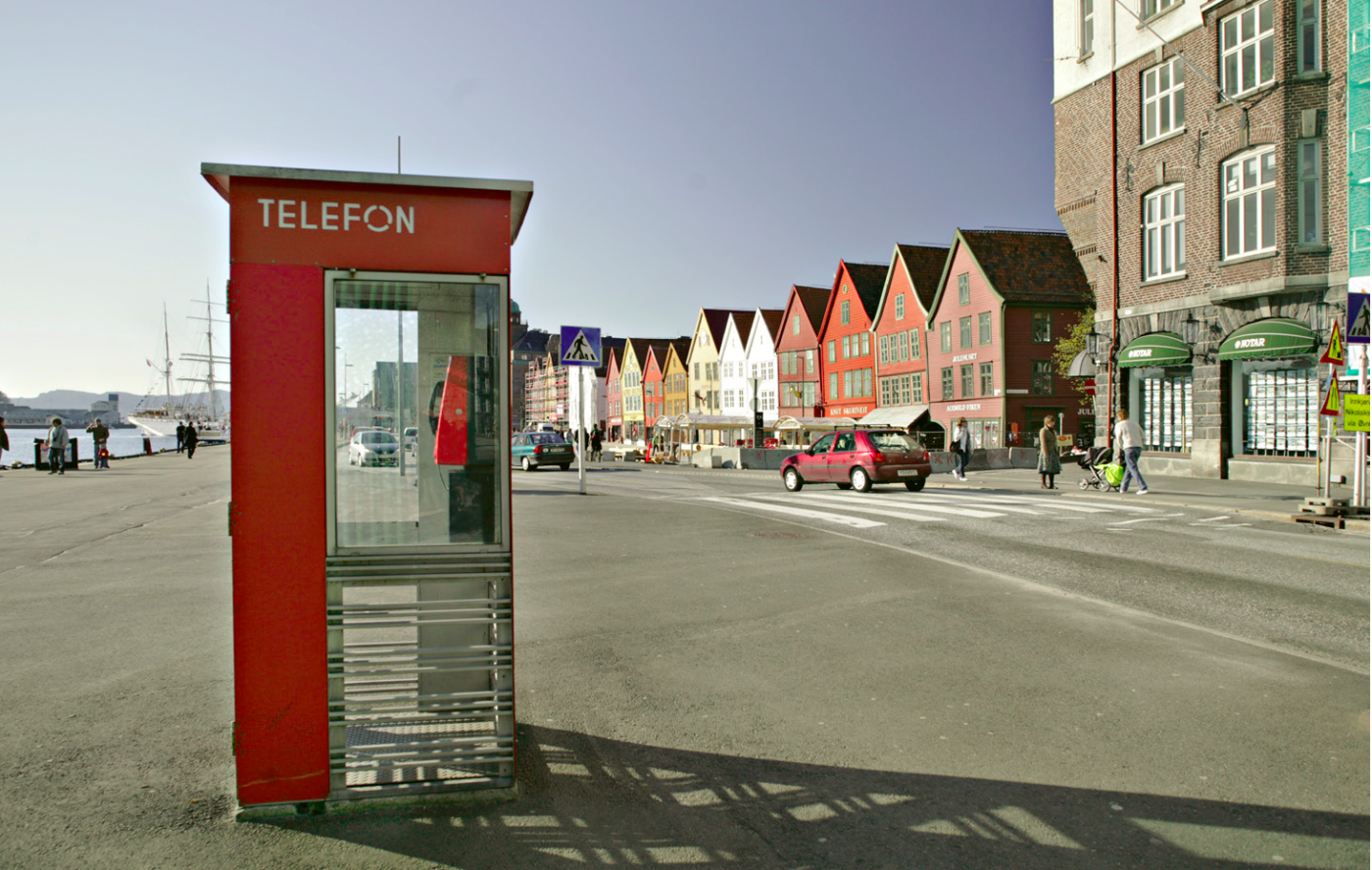 Telefonkiosk "Riks" (Knut Strand)