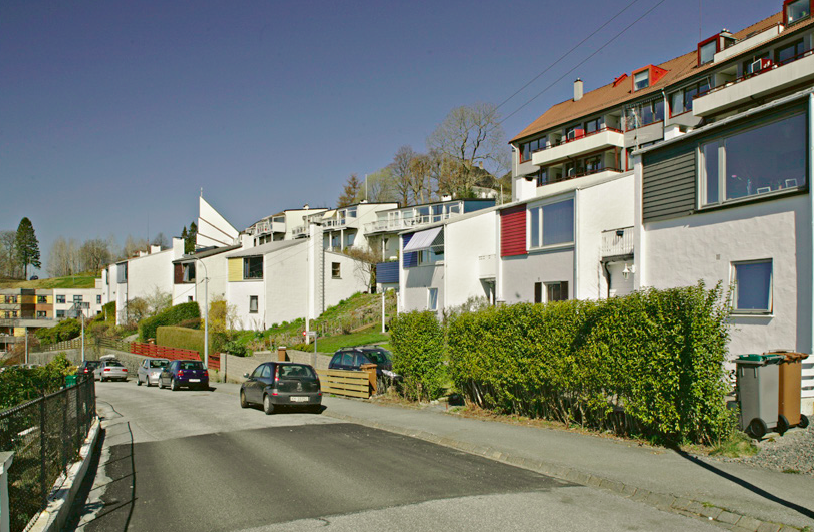 Rekkehus Landåsveien (Knut Strand)