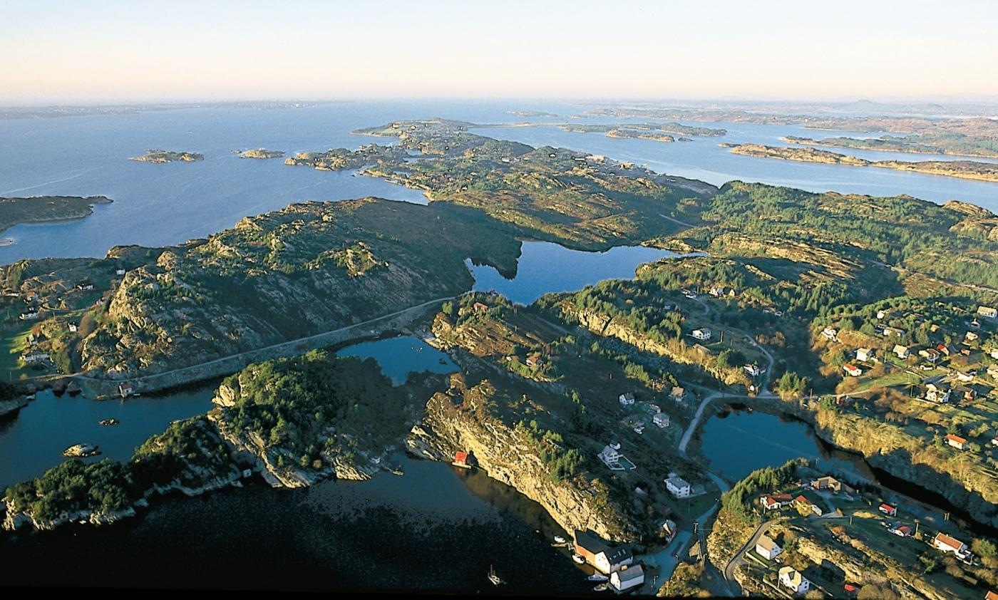 Skråmestø, nord på Askøy