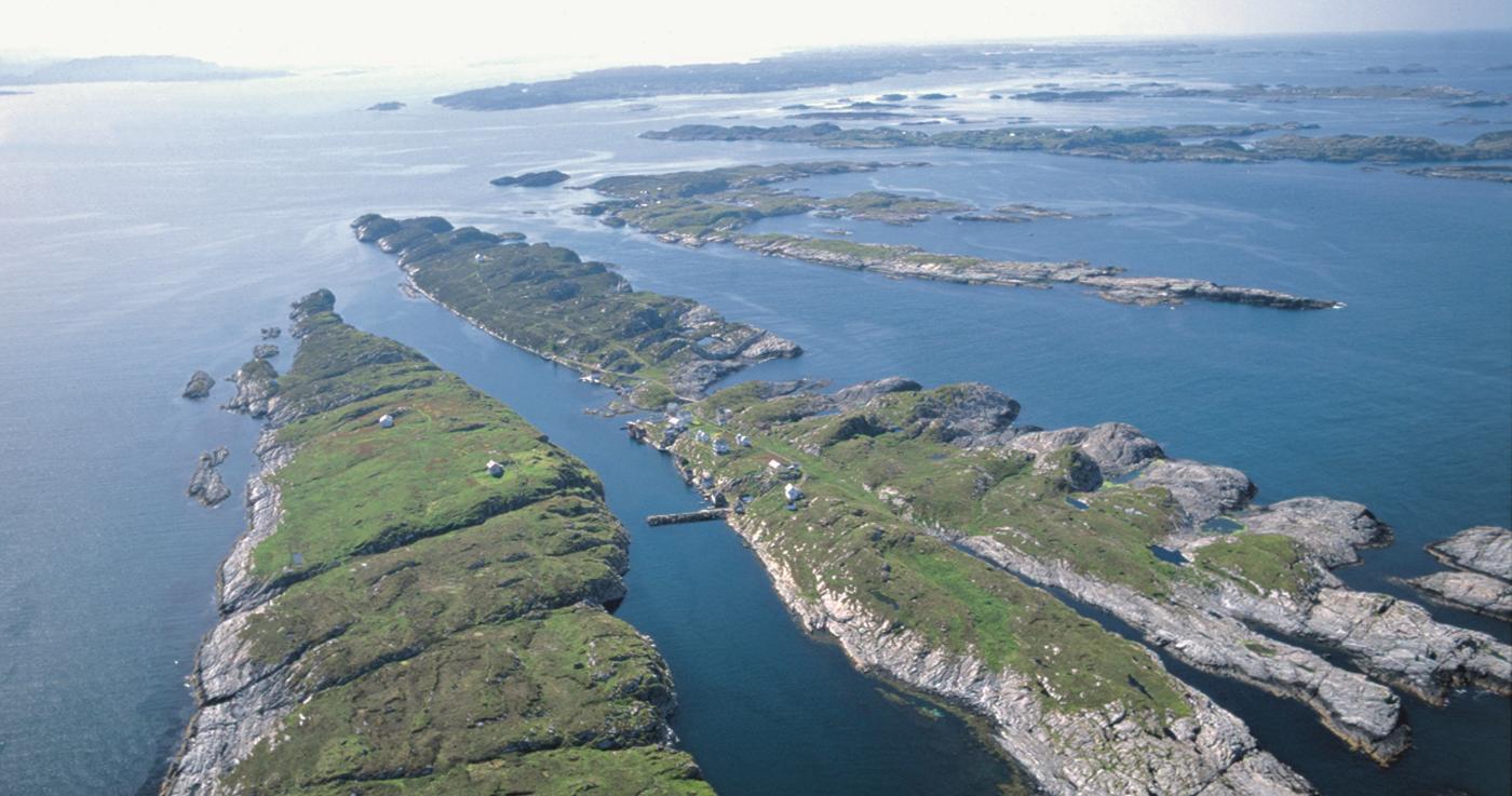 Frå Øygarden mot Hjeltefjorden