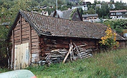 Prestegardsnaustet i Skinnarviki i Aurland.