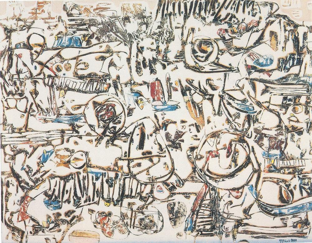 Vinterallegori, 1978 (99x122 cm).
