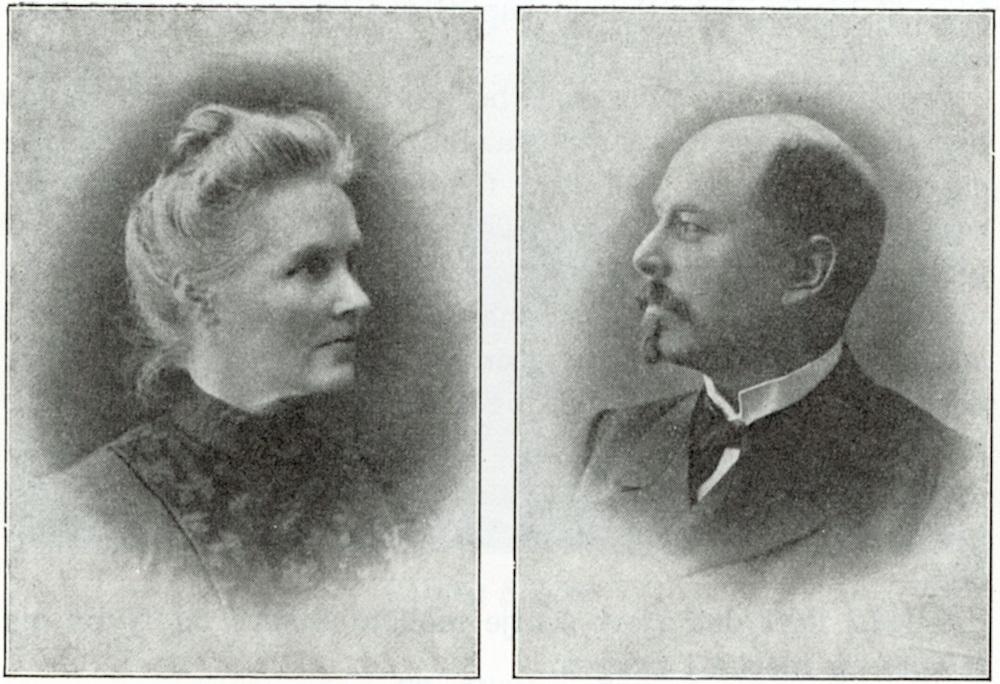 Gyda Sindre (1858-1946) og Rasmus Sindre (1859-1908).