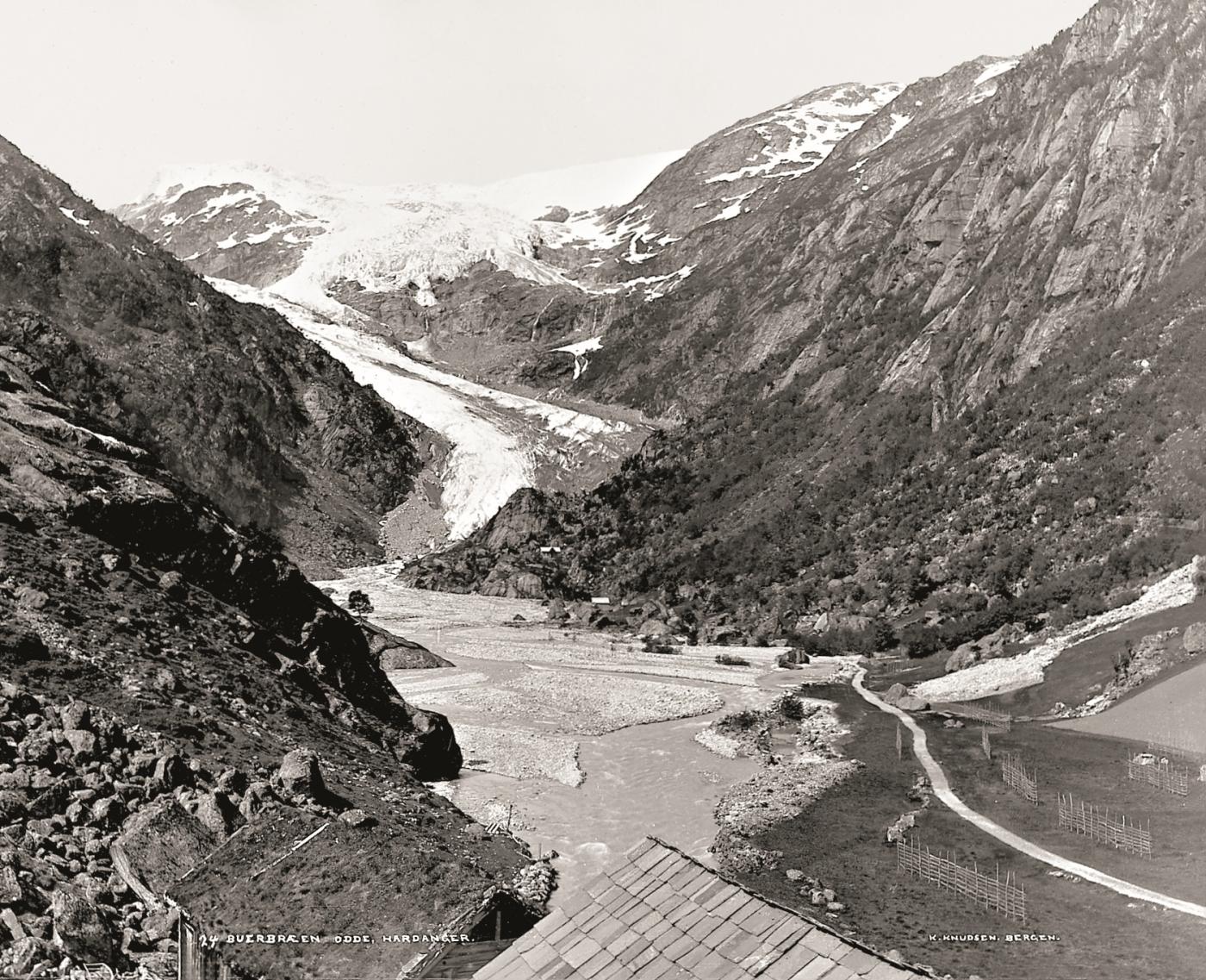 Buardalen og Buarbreen før 1880