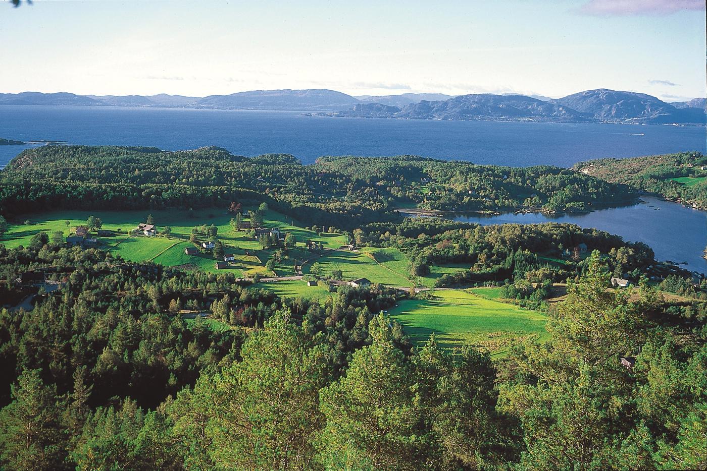 Morenejorda på Lunde har skapt noko av det beste jordbrukslandet på Tysnes