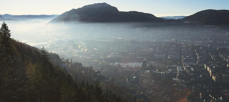 «Lokket» over Bergen