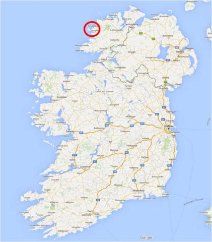 mvf «Skifjord» forliste nordvest i Irland.