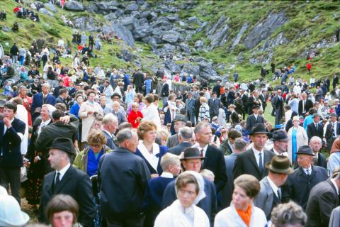 Aldri før hadde det vore så mange menneske samla i klosterruinane på Selja som den 11. august 1968. Truleg var det minst 8000 menneske tilstades.