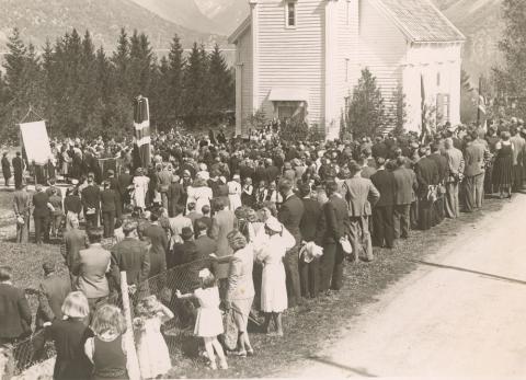 Avdukingsdagen 17. mai 1946. 
