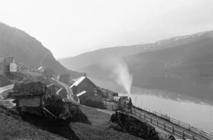 Bulken stasjon i 1880-åra